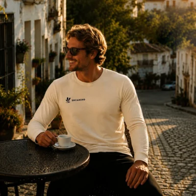 100% Merino wool T-shirt I long sleeve I Encamino