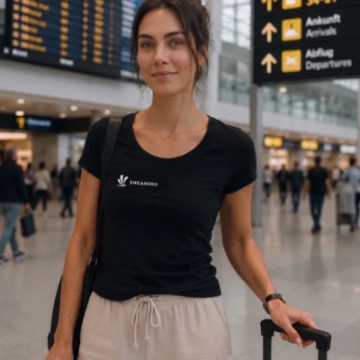 100% Merino wool T-shirt I short sleeve I Encamino
